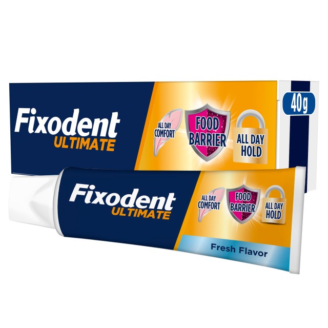 Fixodent Ultimate Fresh Στερεωτική Κρέμα για Τεχνητή Οδοντοστοιχία &hellip;