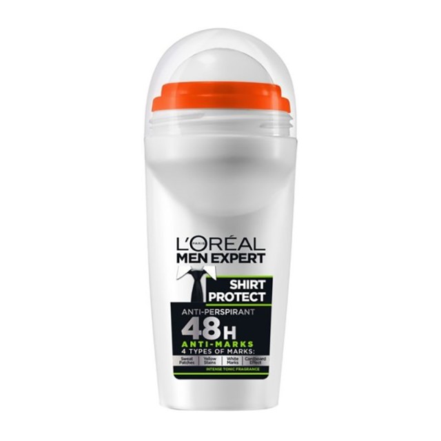 L’Oreal Paris Men Shirt Protect Roll on 48ωρη Ολική Προστασία Ενάντια … L’Oreal Paris Men Shirt Protect Roll on 48ωρη Ολική Προστασία Ενάντια …