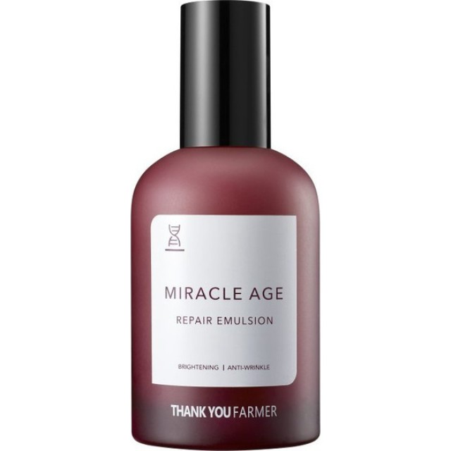 Thank You Farmer Miracle Age Repair Emulsion Πλούσιο Γαλάκτωμα Θρέψης 130ml