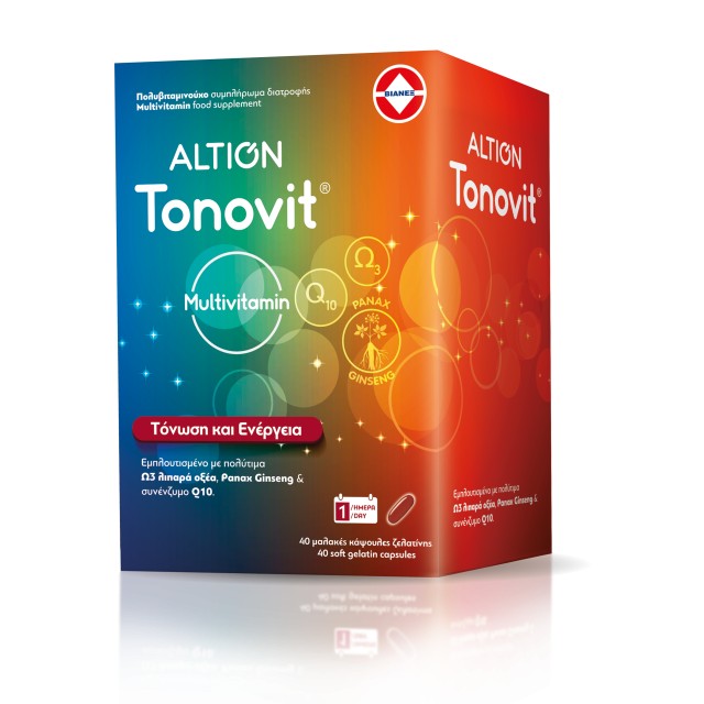 Vianex Altion Tonovit MultiVitamin Πολυβιταμινούχο Συμπλήρωμα Διατροφή …