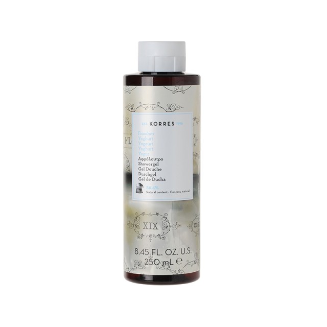 Korres Showergel Yoghurt Αφρόλουτρο Γιαούρτι, 250ml