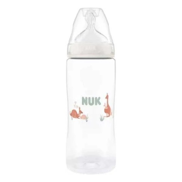 Nuk First Choice+ Μπιμπερό XL για 6m+ με Έλεγχο Θερμοκρασίας  & Θηλή Σ &hellip;