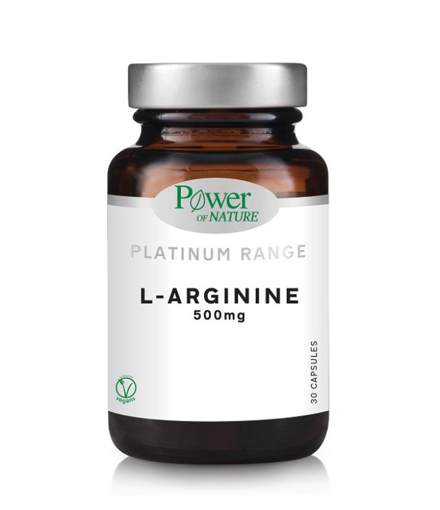 Power of Nature L Arginine 500mg Συμπλήρωμα Διατροφής για την Καλή Λει …