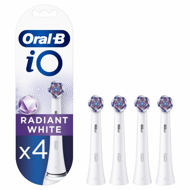 Oral B iO Radiant White Ανταλλακτικές Κεφαλές Ηλεκτρικής Οδοντόβουρτσα … Oral B iO Radiant White Ανταλλακτικές Κεφαλές Ηλεκτρικής Οδοντόβουρτσα …