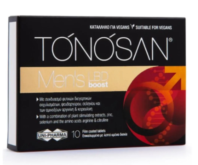 Uni Pharma Tonosan Mens LBD Boost Συμπλήρωμα Διατροφής για την Ανδρική …