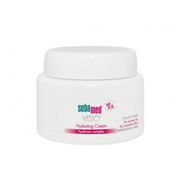 SebaMed Visio Hydrating Cream Hyaluron Complex Ενυδατική Κρέμα Ημέρας για Ξηρές - Ευαίσθητες Επιδερμίδες 50ml