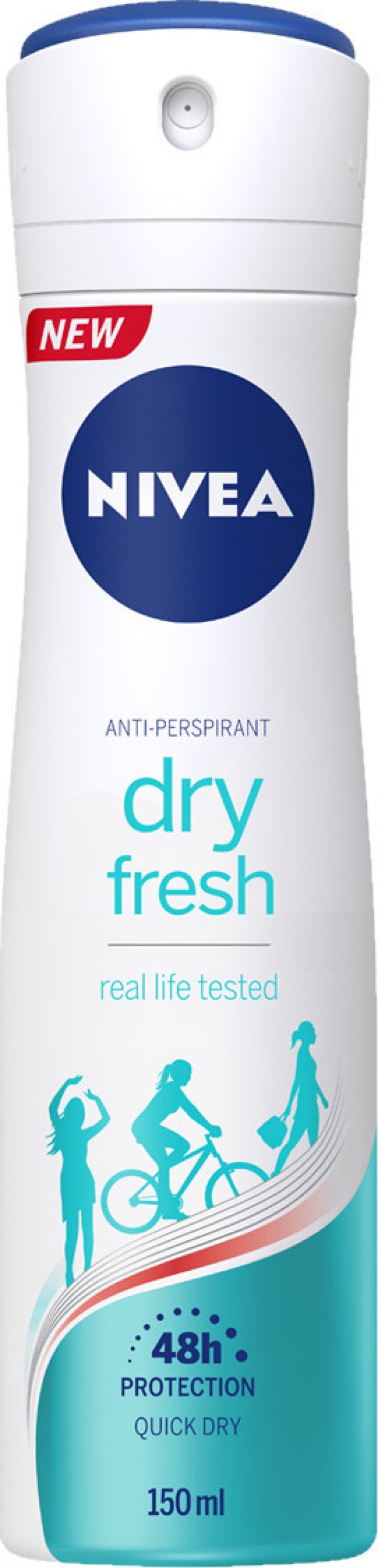 Nivea Dry Fresh Γυναικείο Αποσμητικό Spray 48ωρης Προστασίας 150ml