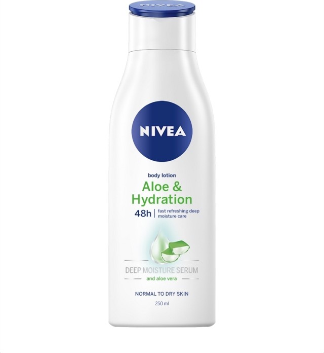 Nivea Body Lotion Aloe Hydration Ενυδατική Λοσιόν Σώματος για Κανονικέ …