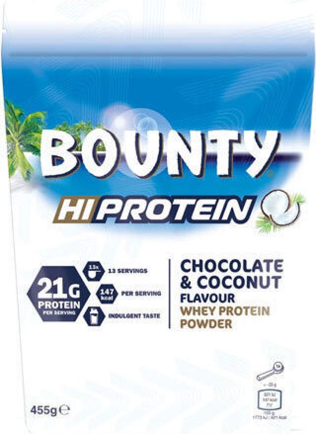 Bounty HiProtein Whey Protein Powder with Bounty Flavor 455gr