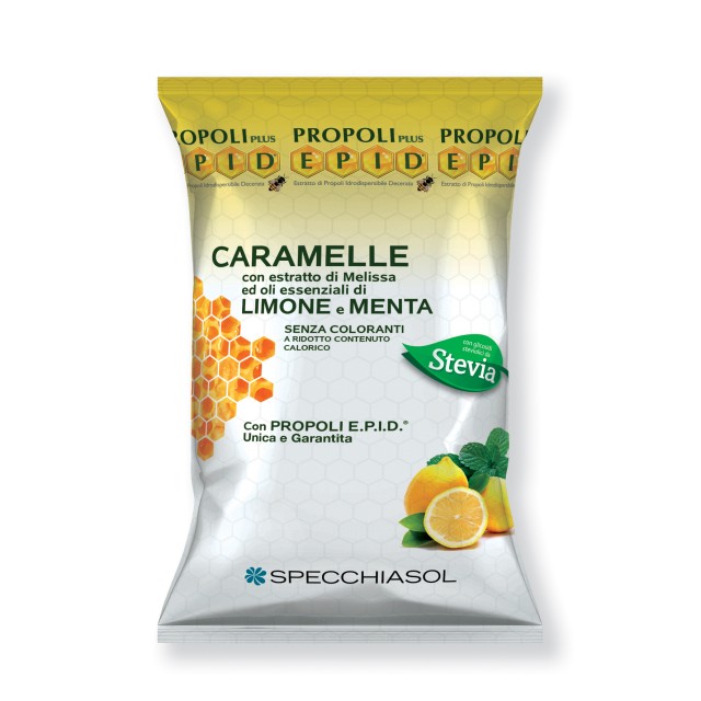 Specchiasol Epid Limone e Menta Καραμέλες για τον Ερεθισμένο Λαιμό με &hellip;