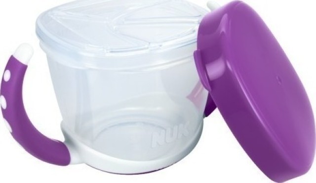 Nuk Easy Learning Snack Box 36m+ Χρώμα:Μωβ  [10255193]