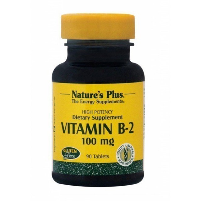 NATURES PLUS VITAMIN B-2 100 MG TABLETS 90