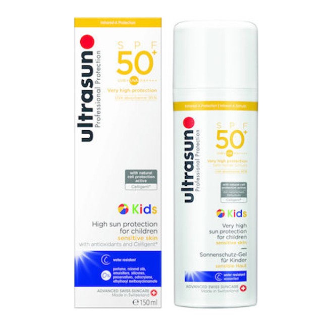 Ultrasun Kids Gel Spf50+ Παιδικό Αντηλιακό Γαλάκτωμα 150ml