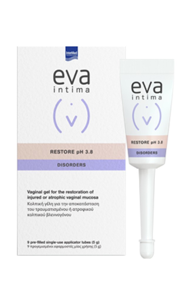 Intermed Eva Intima Restore PH 3.8 Disorders Gel Κολπική Γέλη Σε Περίπ &hellip;