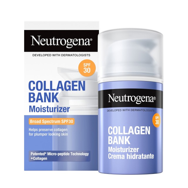 Neutrogena® Collagen Bank SPF30 Κρέμα Ημέρας με Δείκτη Προστασίας & Πε &hellip;