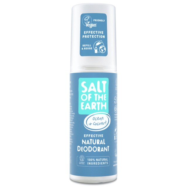 Salt of the Earth Vegan Ocean & Coconut Αποσμητικό Spray 100ml