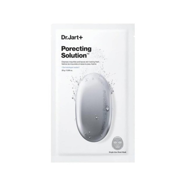Dr. Jart+ Dermask Porecting Solution Μάσκα Προσώπου με Άνθρακα, 28g