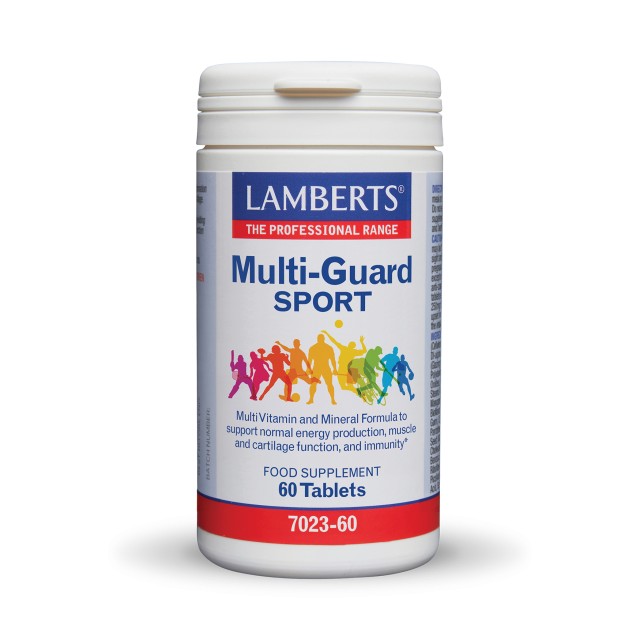 Lamberts Multi Guard Sport Performance Πολυβιταμίνες Αθλητών με Ανόργα …