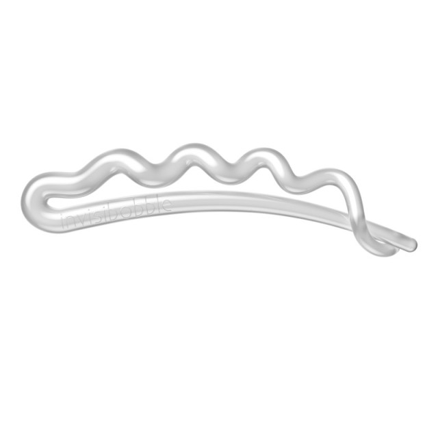 Invisibobble Waver+ Crystal Clear Τσιμπιδάκι Μαλλιών Διάφανο 3 Τεμάχια