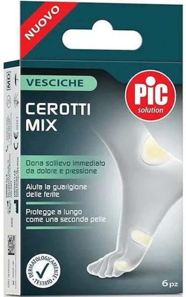 Pic Solution Cerotti Mix Επιθέματα για Φουσκάλες Διάφορα Μεγέθη 6 Τεμά …