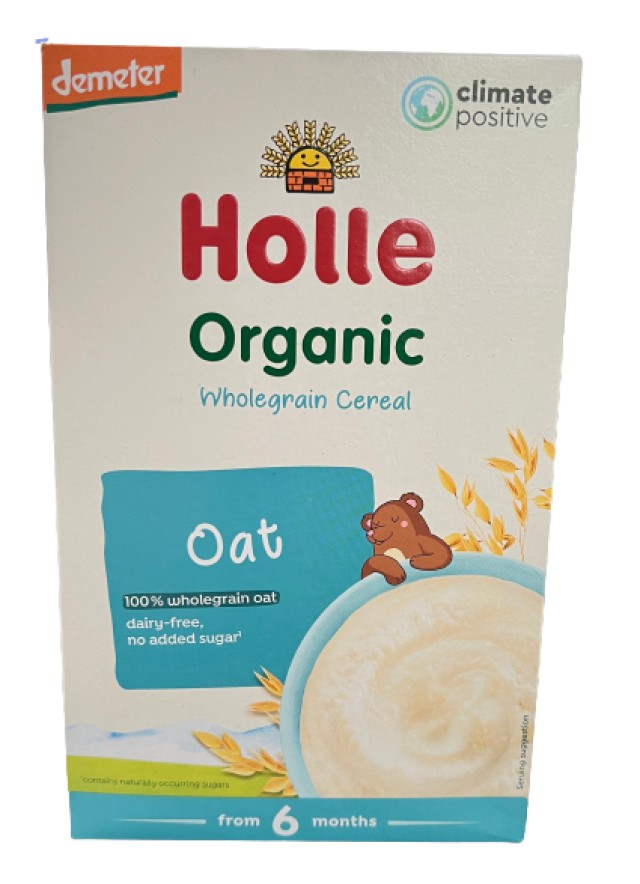 Holle Organic Oat Παιδική Κρέμα Βρώμης 6m+ 250gr