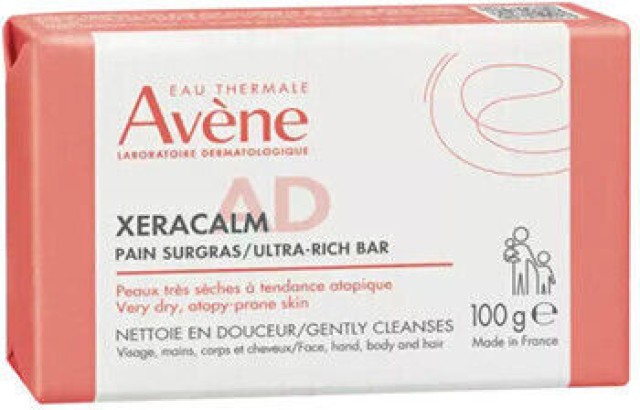 Avene Eau Thermale XeraCalm A.D Ultra Rich Υπερλιπαντική Στερεή Πλάκα …