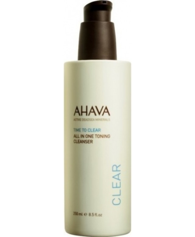 Ahava Time To Clear All In One Toning Cleanse Ντεμακιγιάζ Προσώπου & Μ …