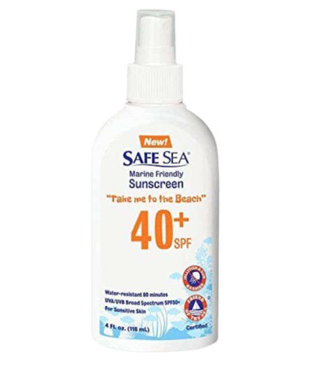 Safe Sea SPF40 JellyFish Αντηλιακή Λοσιόν σε Μορφή Spray Διπλή Προστασ …