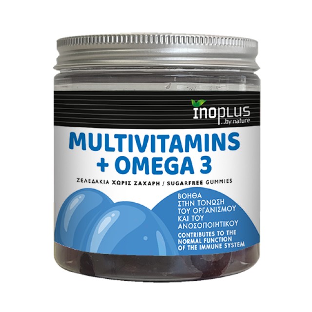 Inoplus Multivitamins + Omega 3 Πολυβιταμίνη για Τόνωση του Οργανισμού &hellip;