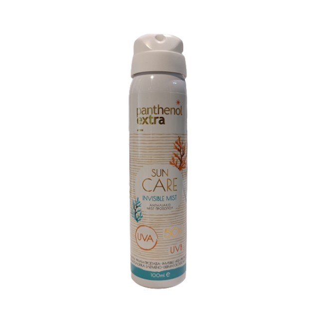Medisei Panthenol Extra Sun Care Invisible Αντηλιακό Mist Προσώπου SPF50 100ml