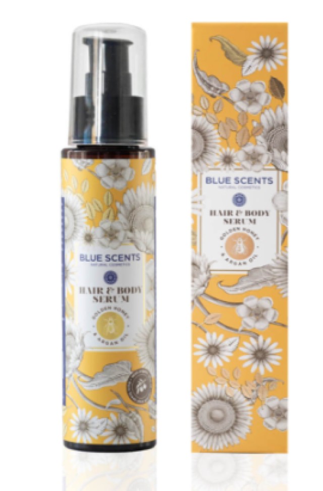 Blue Scents Hair & Body Serum για Μαλλιά & Σώμα Honey & Argan Oil 100m … Blue Scents Hair & Body Serum για Μαλλιά & Σώμα Honey & Argan Oil 100m …