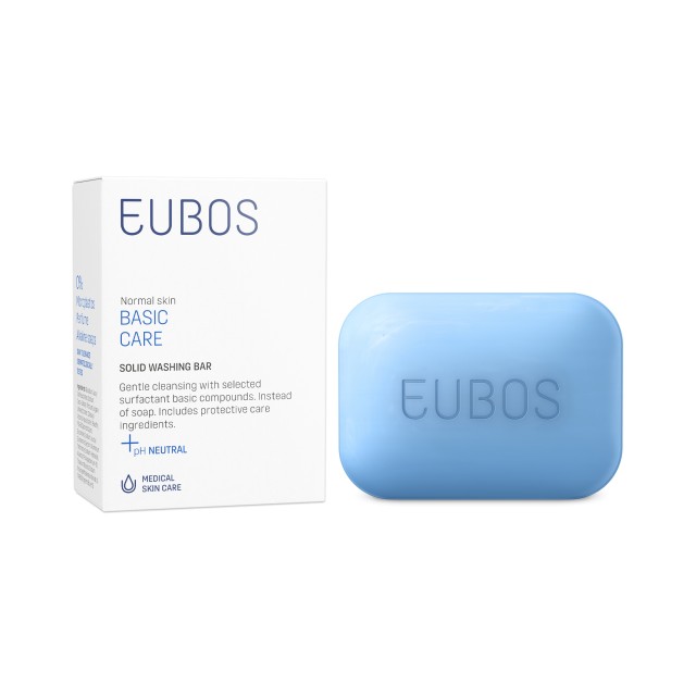 Eubos Solid Washing Bar Blue Στερεή Πλάκα Καθαρισμού χωρίς σάπωνες,125gr Eubos Solid Washing Bar Blue Στερεή Πλάκα Καθαρισμού χωρίς σάπωνες,125 …