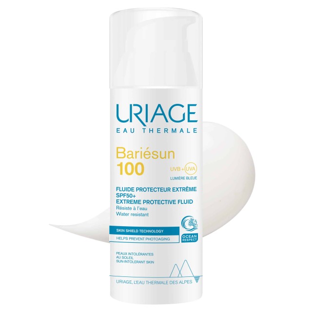 Uriage Bariésun SPF50+ Fluid 100 the highest protection for the Disinfect...