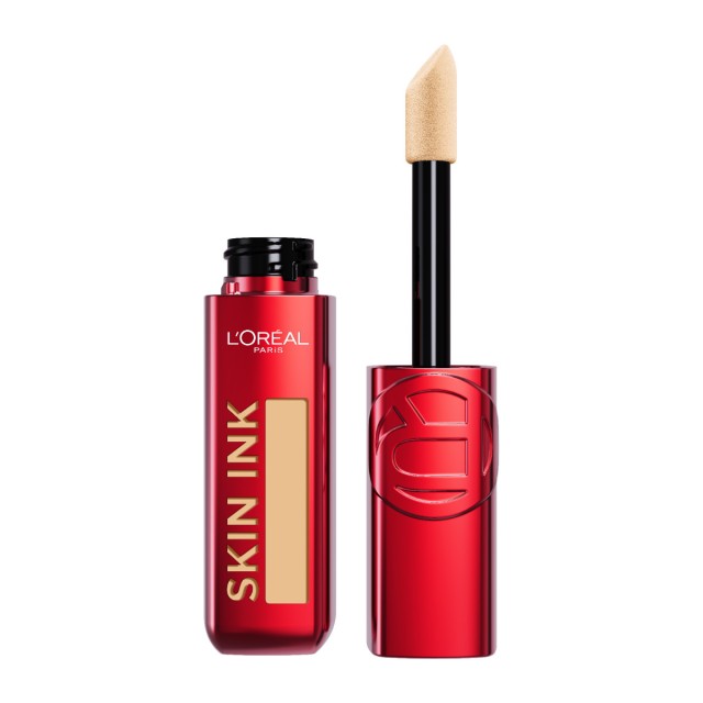 LOreal Paris Skin Ink Foundation + Concealer 180 Medium Cool 15ml LOreal Paris Skin Ink Foundation + Concealer 180 Medium Cool 15ml