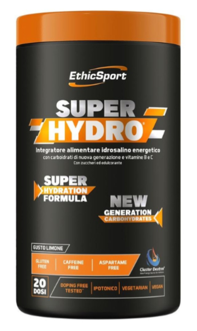 EthicSport Super Hydro Ηλεκτρολύτης για Άμεση Ενυδάτωση, Αυξημένη Αντο …