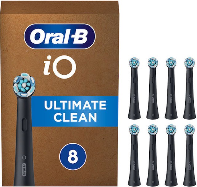 Oral B iO Ultimate Clean Black Ανταλλακτικές Κεφαλές Ηλεκτρικής Οδοντό … Oral B iO Ultimate Clean Black Ανταλλακτικές Κεφαλές Ηλεκτρικής Οδοντό …