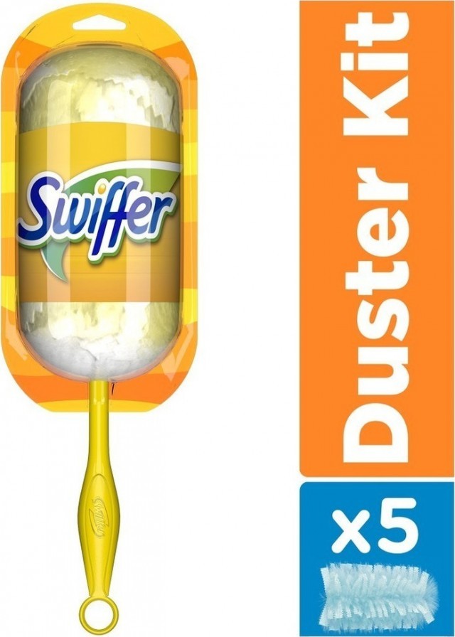 Swiffer Dusters Χειρολαβή Και 5 Ανταλλακτικά Ξεσκονόπανα