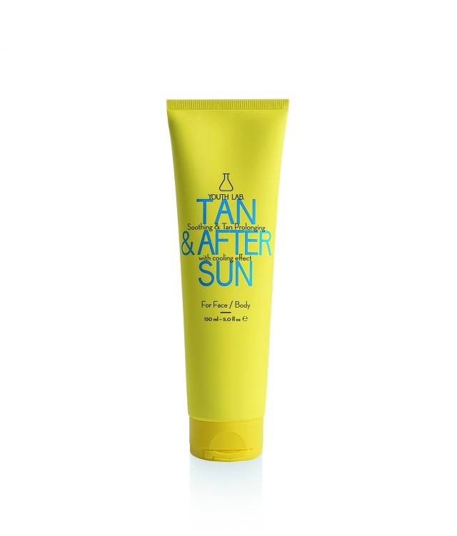 Youth Lab Tan & After Sun Soothing & Tan Prolonging With Cooling Effect Face - Body Ενυδατικό Κρεμοτζέλ για Μετά τον Ήλιο για Πρόσωπο - Σώμα 150ml