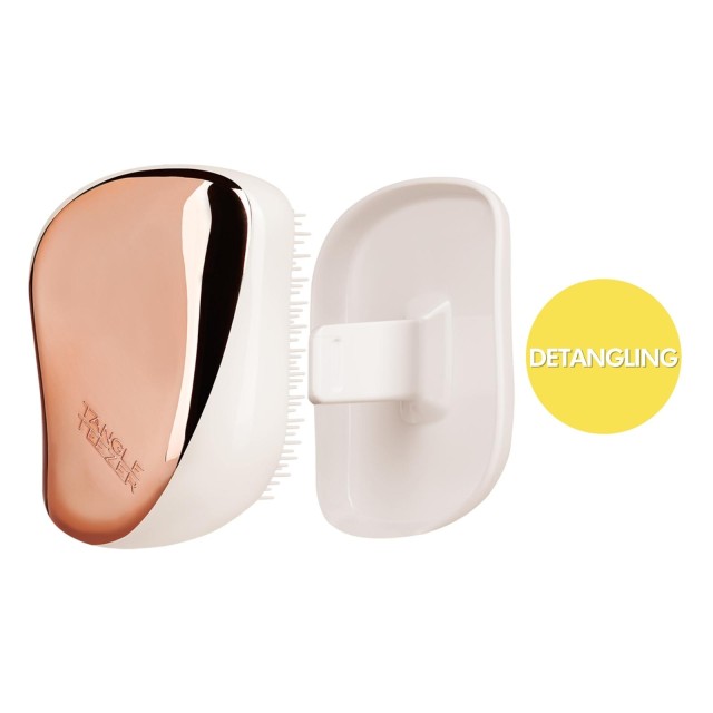 Tangle Teezer Compact Styler Rose Gold Ivory Βούρτσα για Ξεμπέρδεμα 1 &hellip;