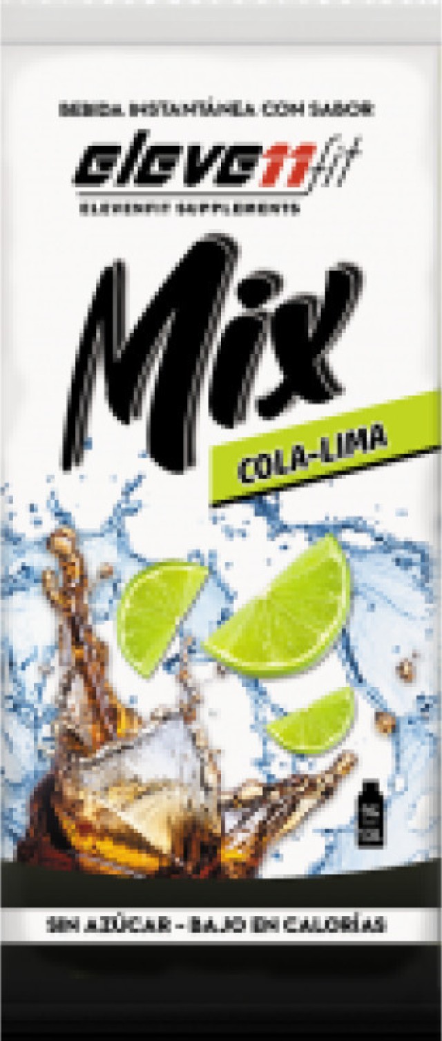 ElevenFit Mix Cola Lima Ρόφημα σε Μορφή Σκόνης με Γεύση Κόλα-Λάιμ 9gr …