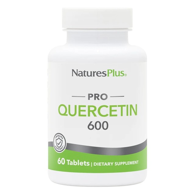 Natures Plus Quercetin 600mg Συμπλήρωμα Κουερσετίνης με Αντιοξειδωτικέ …