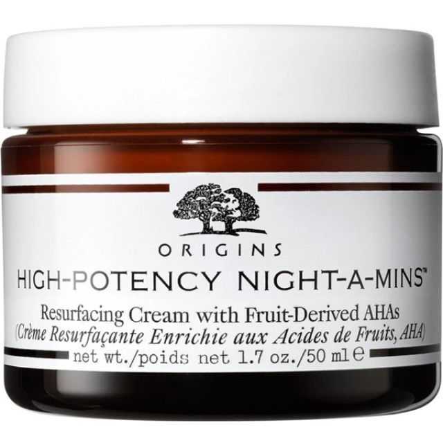 Origins High Potency Night a Mins Resurfacing Cream Κρέμα Νυκτός Αναδόμησης και Αποτοξίνωσης για Ξηρές - Μικτές Επιδερμίδες 50ml