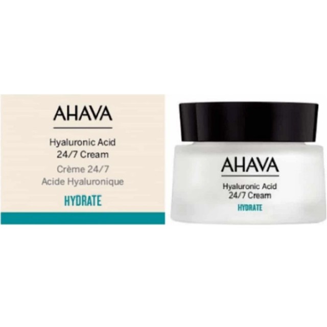 Ahava Hyaluronic Acid 24/7 Cream 24ωρη Ενυδατική Κρέμα Προσώπου με Υαλ …