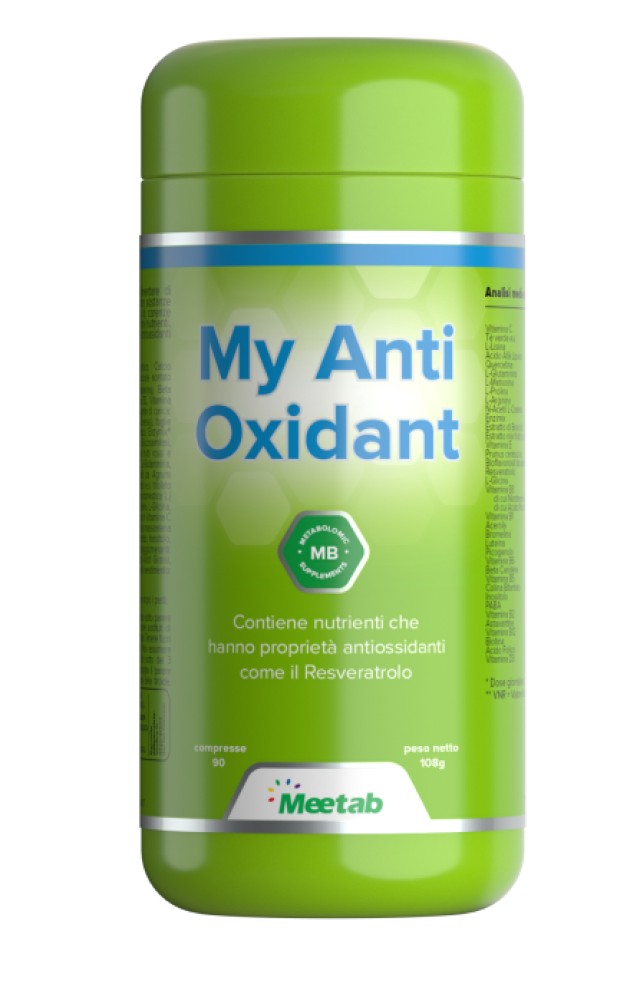 Meetab My AntiOxidant Συμπλήρωμα Διατροφής με 11 Ισχυρές Αντιοξειδωτικ &hellip;