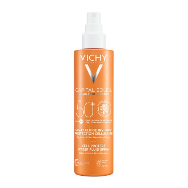 Vichy Capital Soleil SPF50+ Cell Protect Αντηλιακό Γαλάκτωμα σε Σπρέι … Vichy Capital Soleil SPF50+ Cell Protect Αντηλιακό Γαλάκτωμα σε Σπρέι …