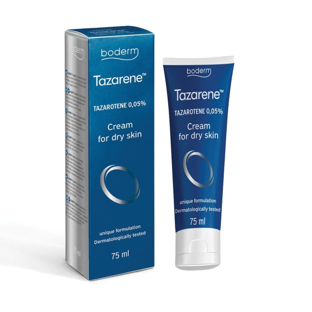Boderm Tazarene 0.05% Κρέμα Τοπικής Εφαρμογής για Ξηρές Επιδερμίδες 75 …