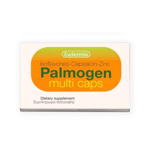 Evdermia Palmogen Multi Caps Συμπλήρωμα Διατροφής για την Καλή Υγεία των Μαλλιών 30 Κάψουλες