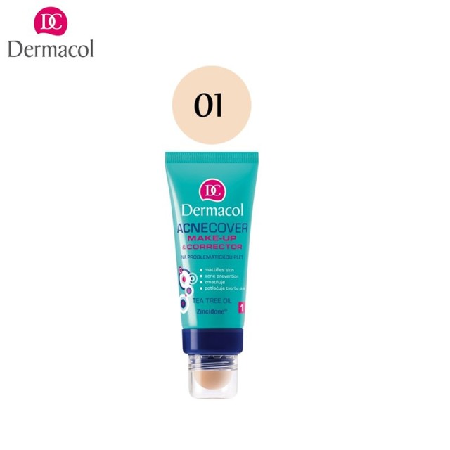 Dermacol Acnecover Make-Up & Corrector 01, 30ml