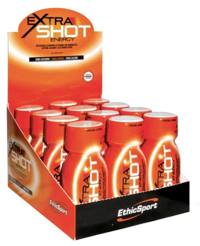 EthicSport Extra Shot Energy Αύξηση Ενέργειας & Αντοχής, Χωρίς Θερμίδε …