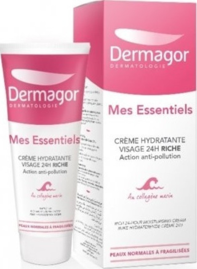 Inpa Dermagor Mes Essentiels Crème Hydratante Visage 24h Riche Ενυδατι …